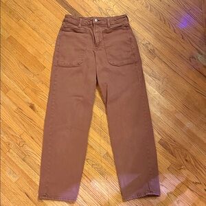 Old Navy 8 tall  High-Rise loose utility pants